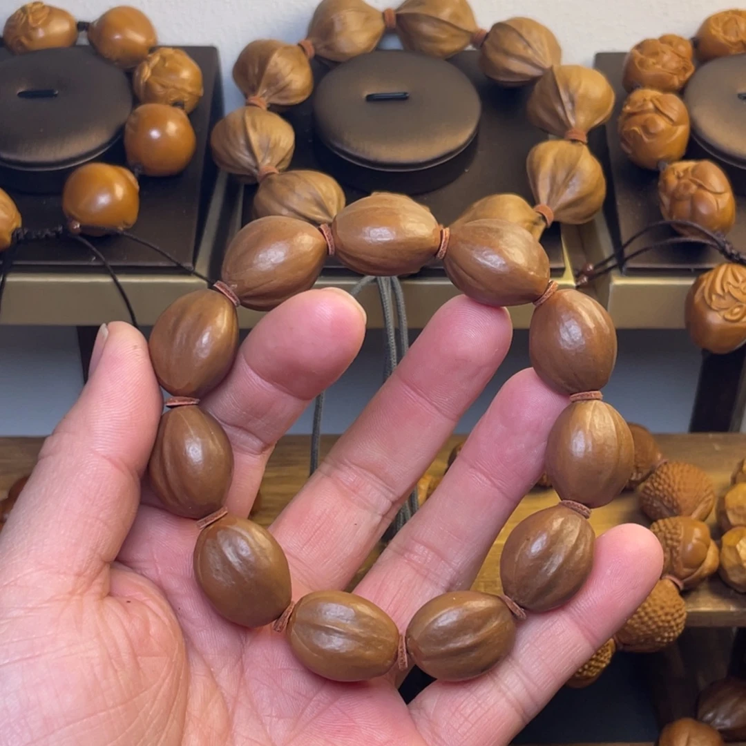 橄榄核手串/手链1.6小桶珠 德庆王