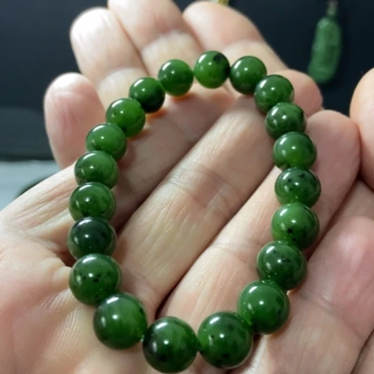 和田玉（碧玉）未镶嵌手串