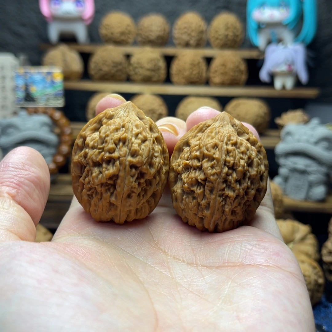 文玩核桃吊坠35尺蒜头