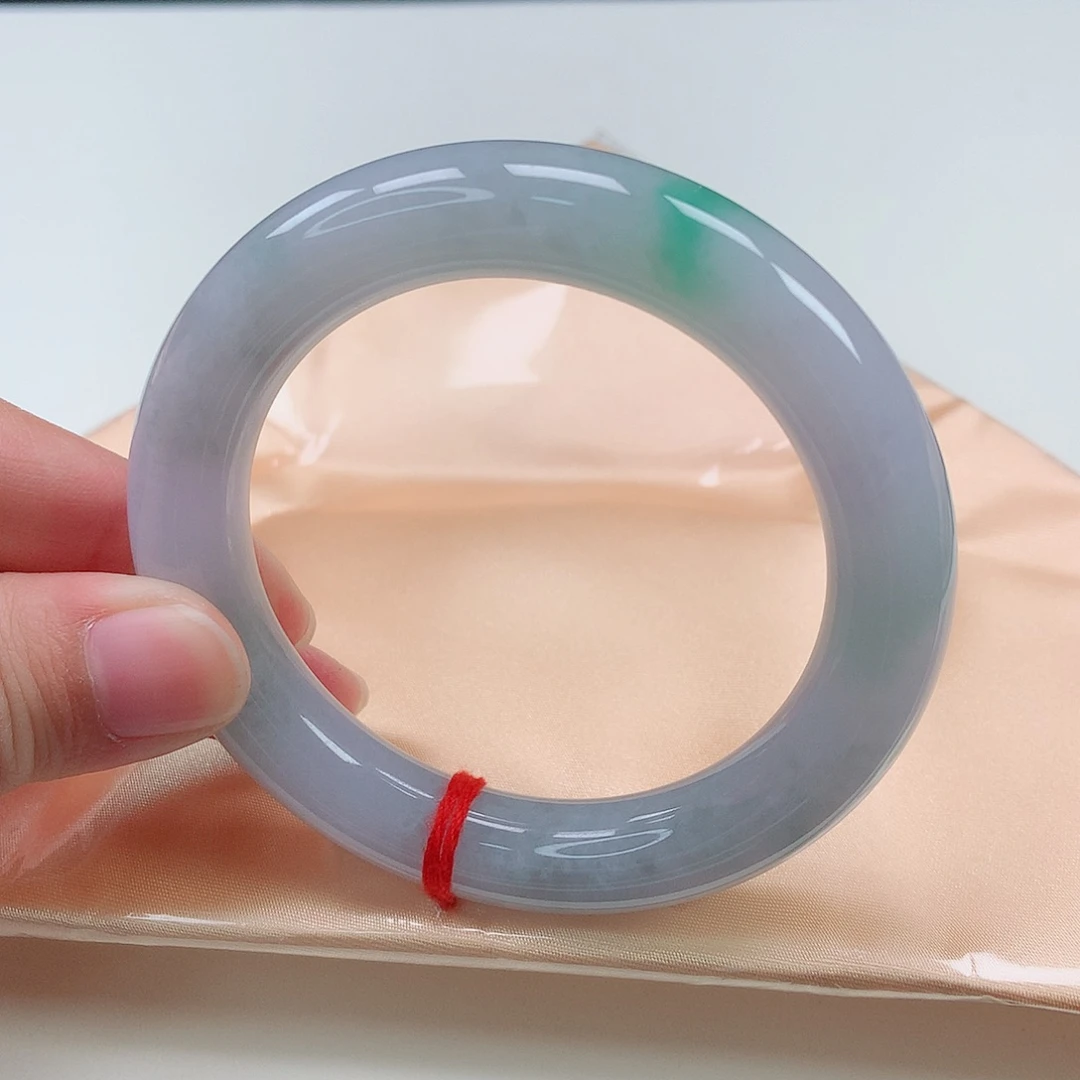 翡翠手镯未镶嵌55圆条