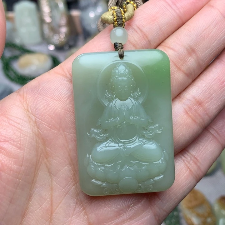 和田玉挂件未镶嵌