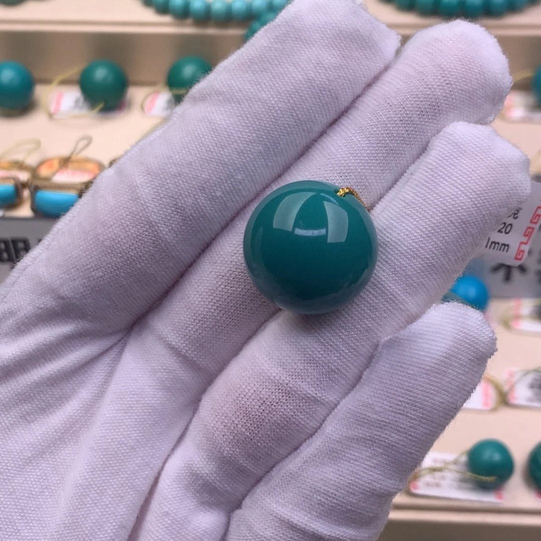 未镶嵌绿松石珠宝奇石19.1