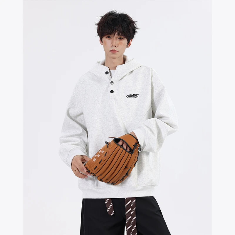 BEIBEI美式重磅连帽刺绣卫衣3635