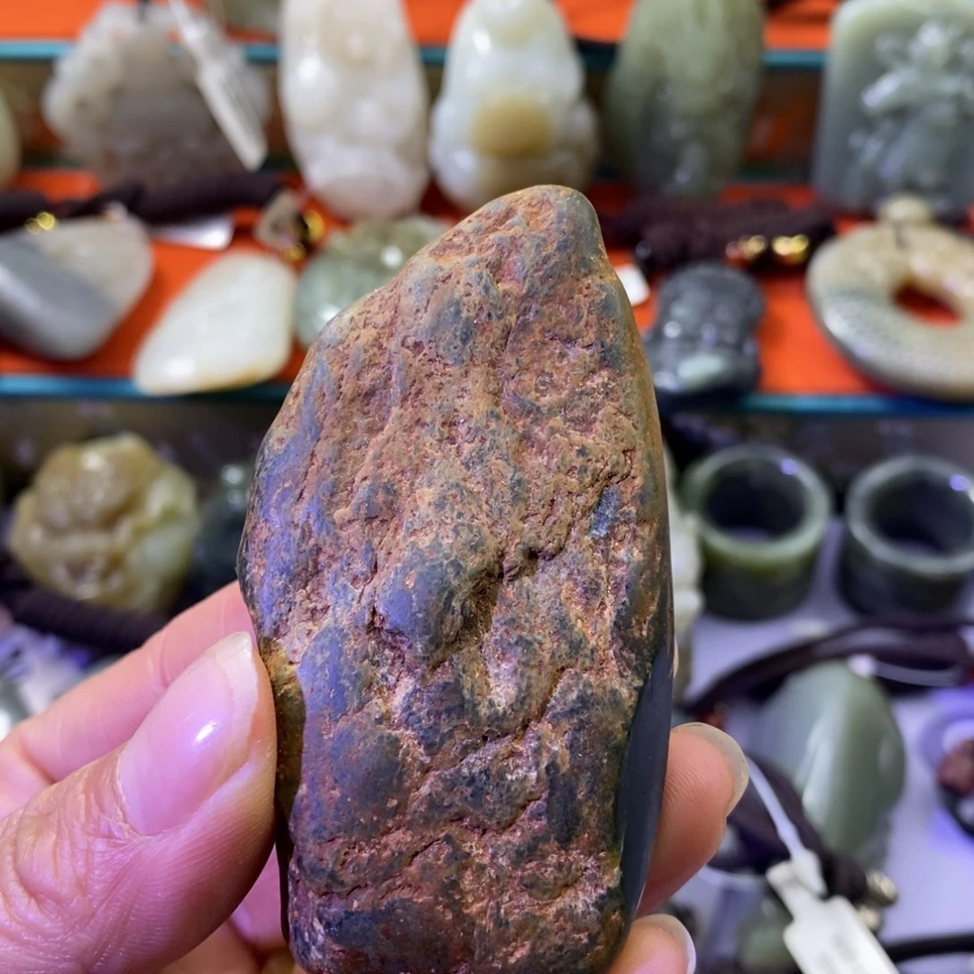 用***9和田玉未镶嵌颈饰