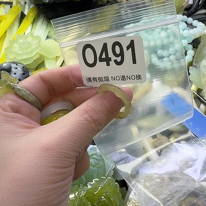 鑫***鳳蛇纹石玉合金发饰