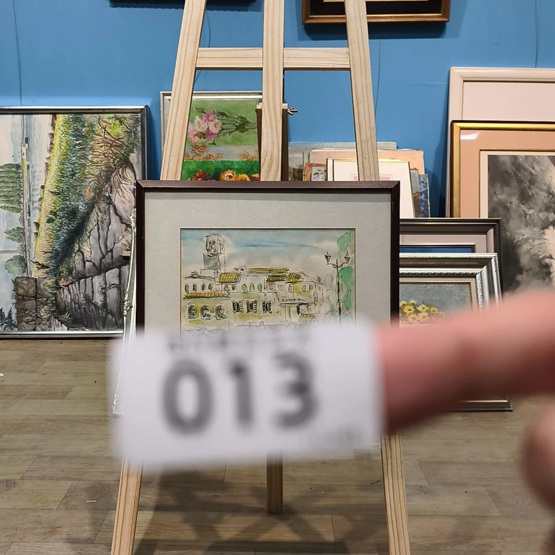 一***木版画油画版画开漏～