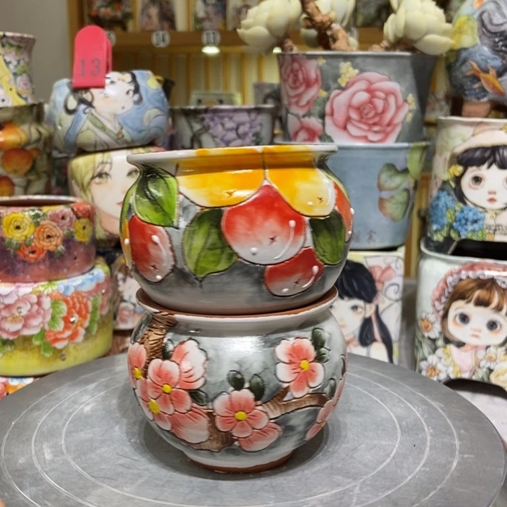 景德镇艺术手绘作品