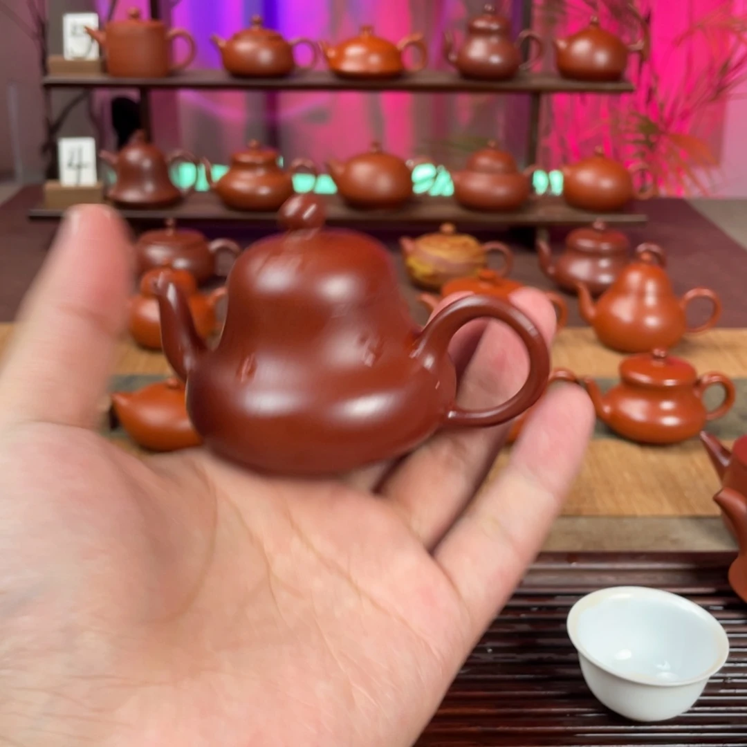 葵****紫砂茶壶君德60cc手拉
