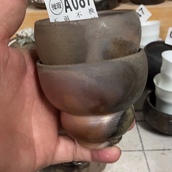 杯子陶柴烧纯手工087