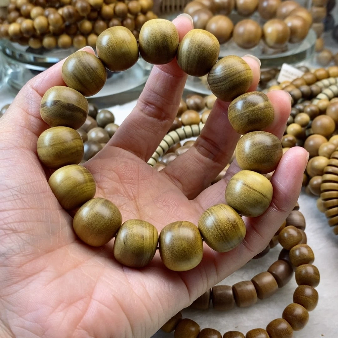 檀香木手串/手链奶香正区微瑕14/16