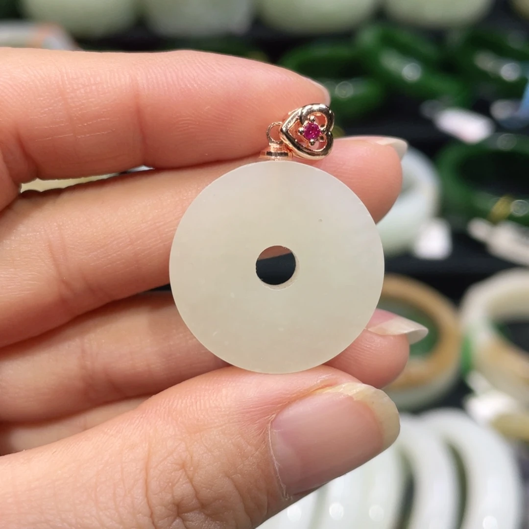 吊坠(不含链)未镶嵌和田玉