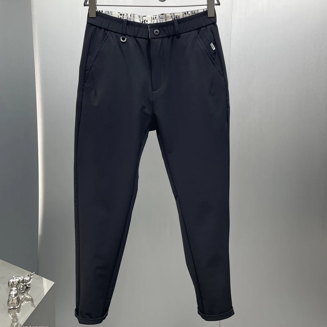 休闲裤舒适痞帅清男士时尚弹力商务高弹百搭裤子