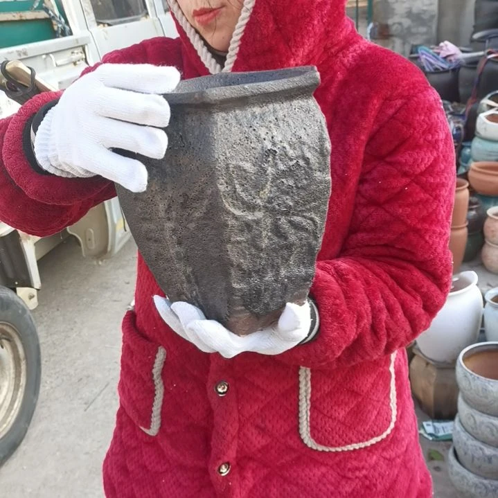 红陶口18高24瑕疵