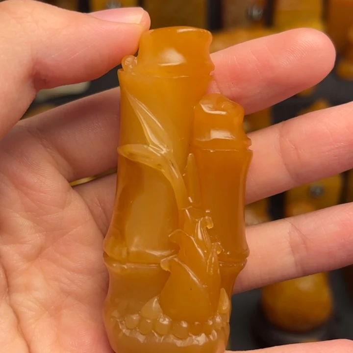 双***林田黄石题材：工艺品