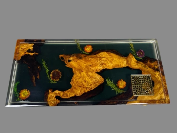 意境、干湿两用茶盘（一物一拍、实物以直播间为准）