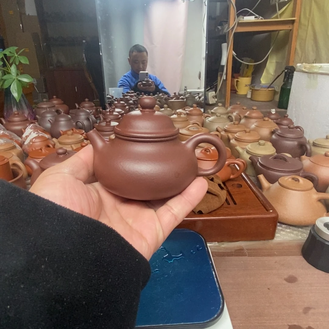 茶壶紫砂底曹青零添加容天壶130CC瑕疵