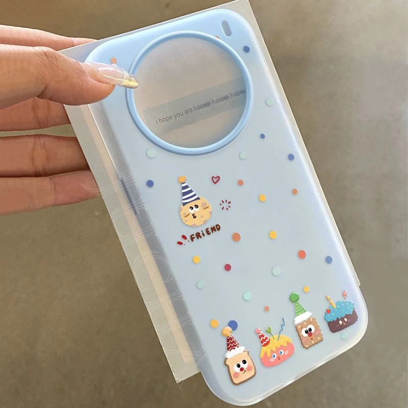 卡通饼干果冻二合一适用VIVOX100手机壳X90/80/70磨砂Y200/Y100