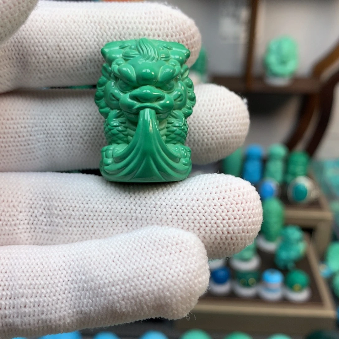 湖北高瓷卡30*22麒麟