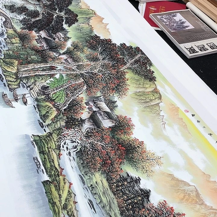 国画书画描金拓染金石传拓手写