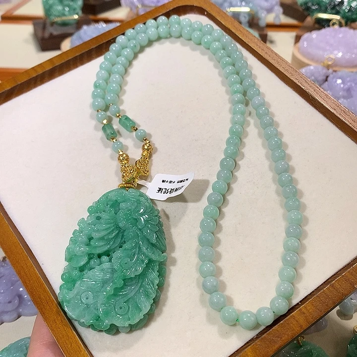 颈饰未镶嵌翡翠翡翠吊坠