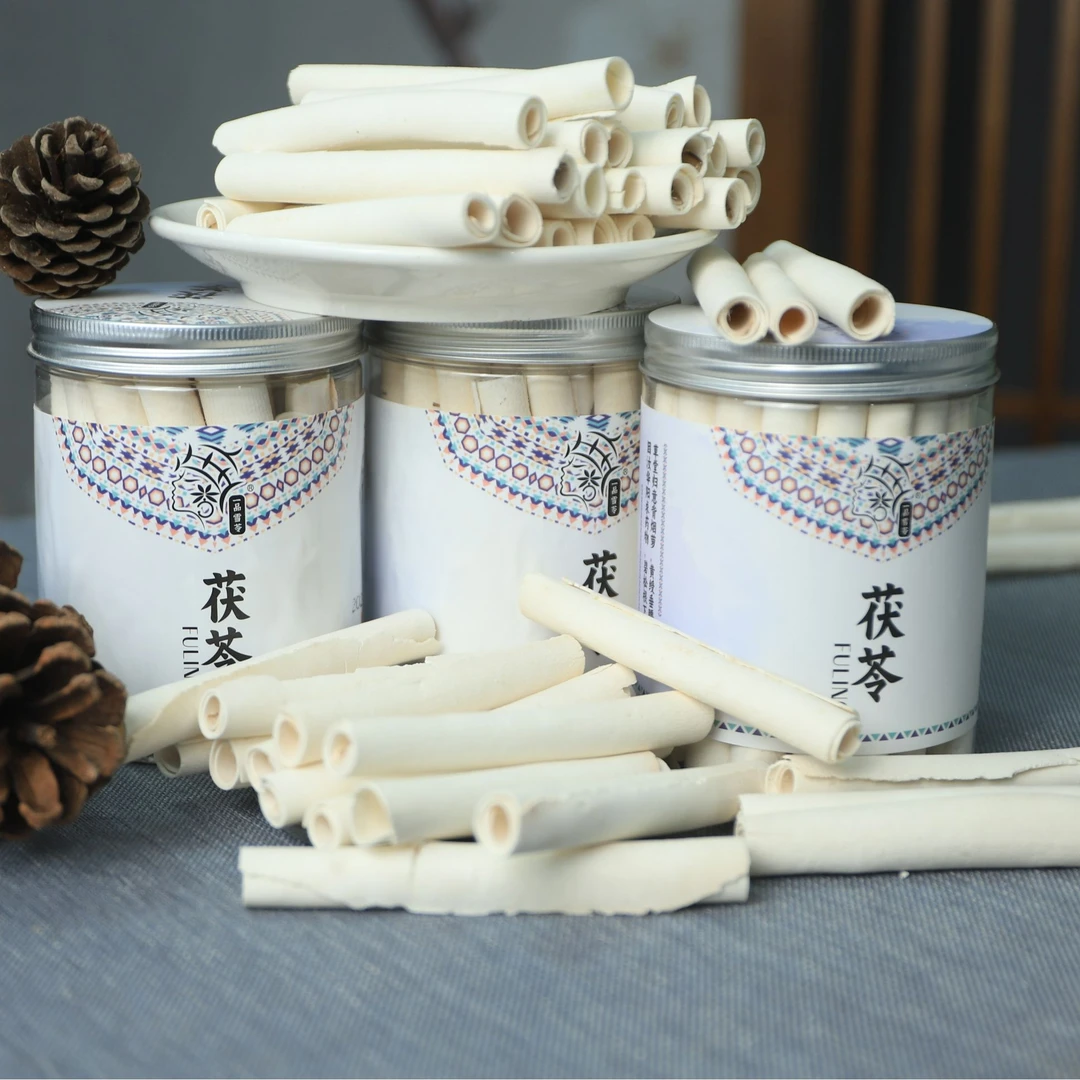 【国苓甄选】 茯苓无硫茯苓干货可直接泡水可煮茶可煲汤茯苓卷