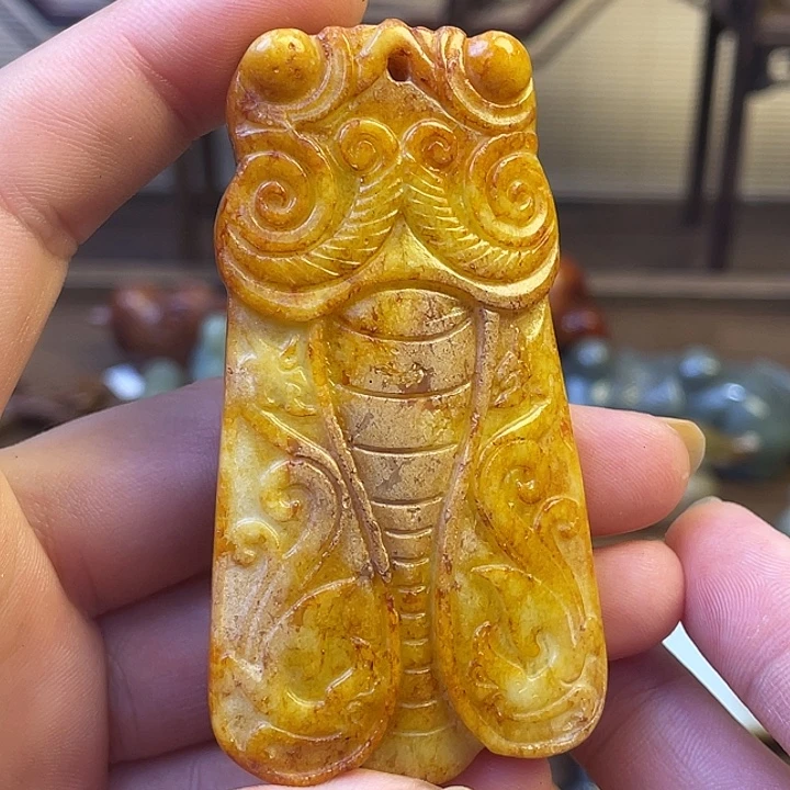 和田玉（糖玉）未镶嵌挂件