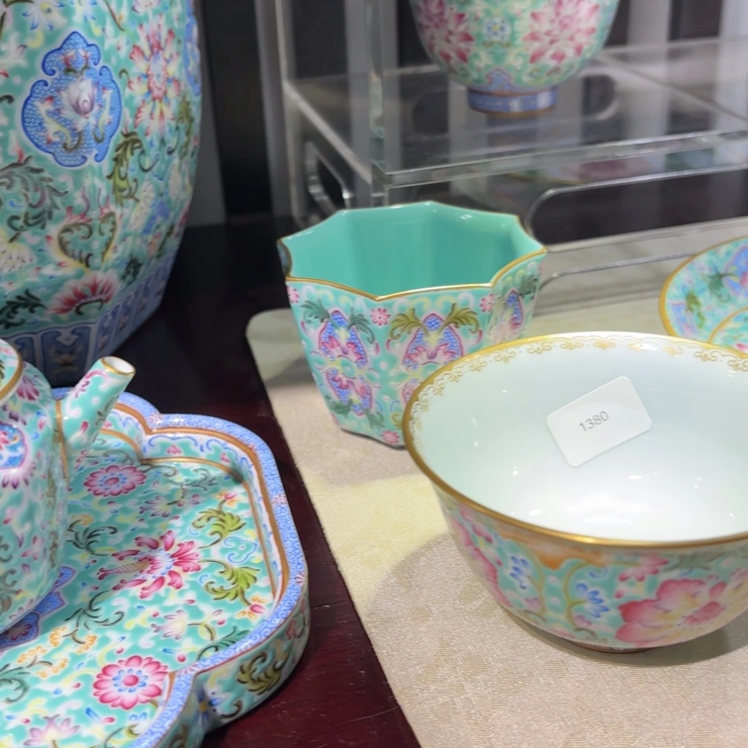 爱***妈纯手工手绘 高端茶器