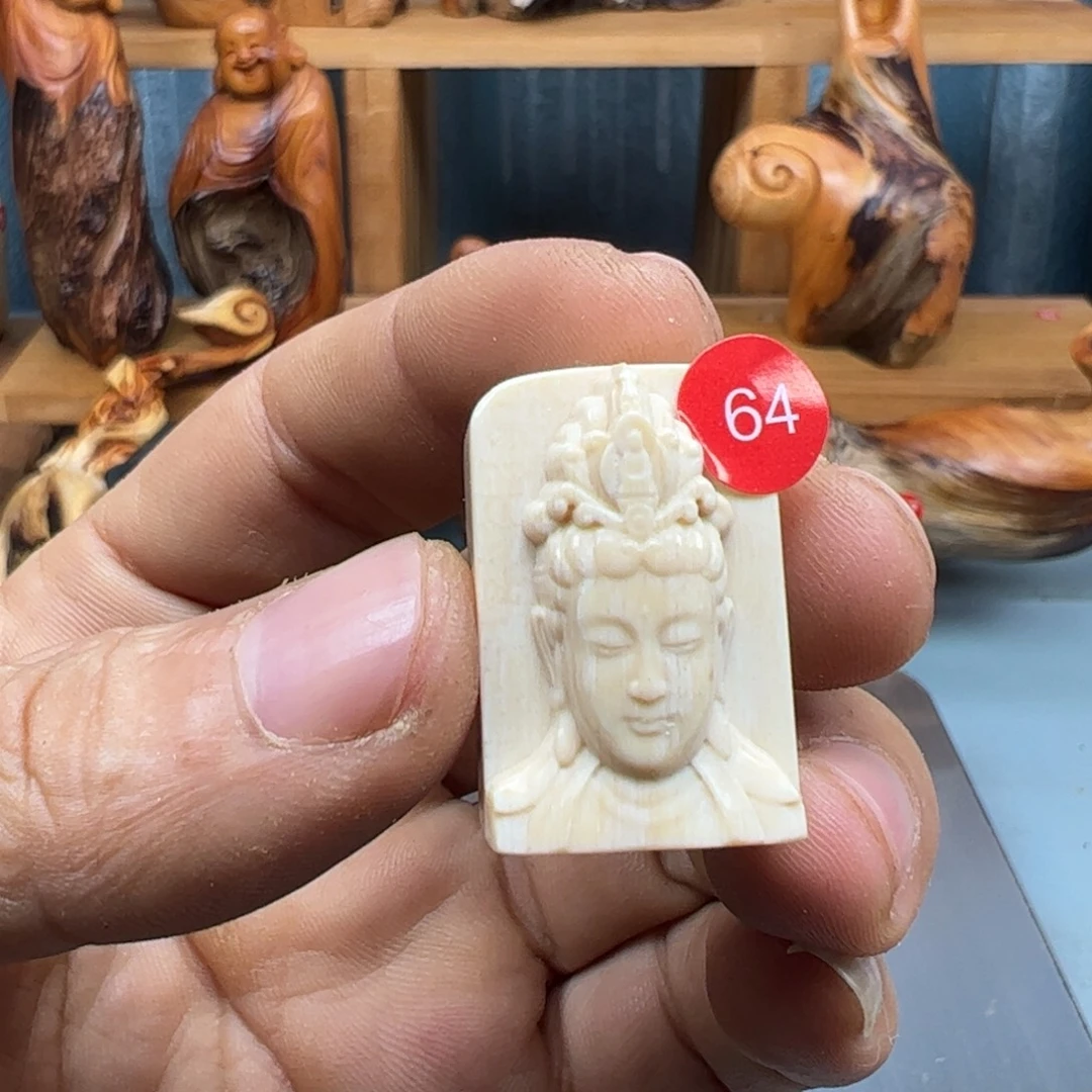 じ***龍木崖柏木摆件手把件