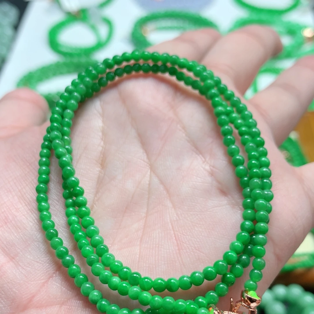翡翠未镶嵌手链翡翠