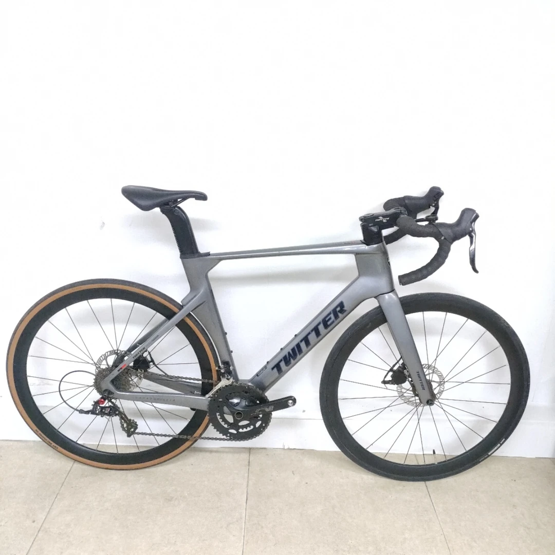 骓特r10公路车 52码（178-186)  碳架 铝轮 顺泰22速变速 线拉油碟