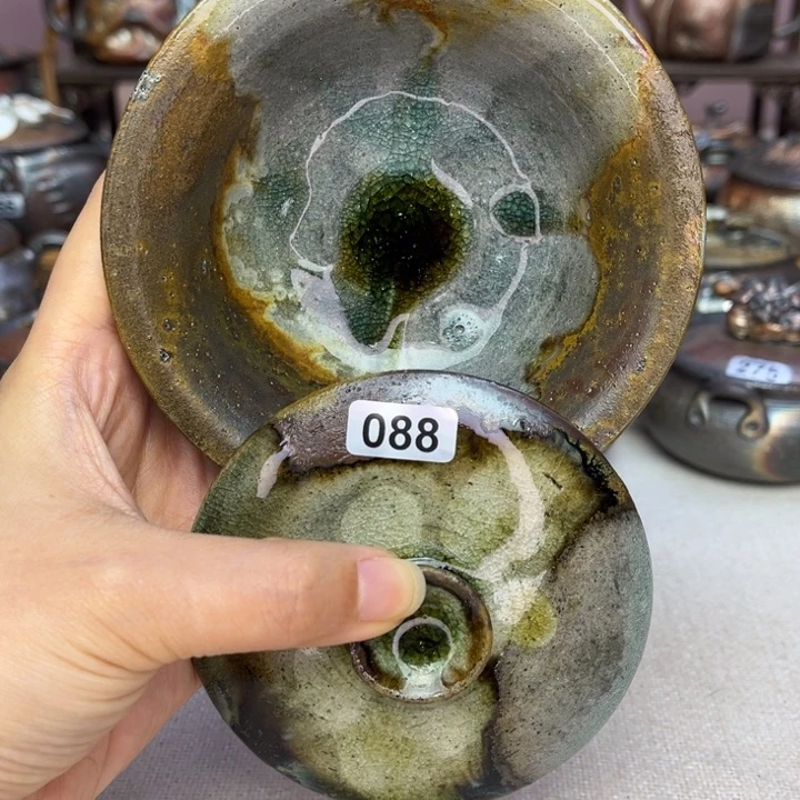 壶裸柴烧陶瓷茶具