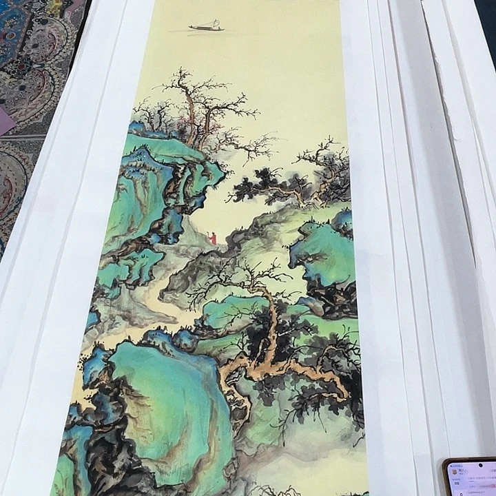 国画书画描金拓染金石传拓手写