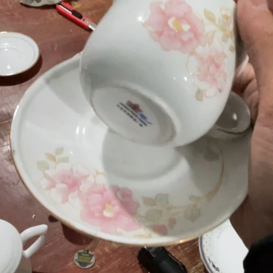 瓷片陶瓷陶瓷红叶
