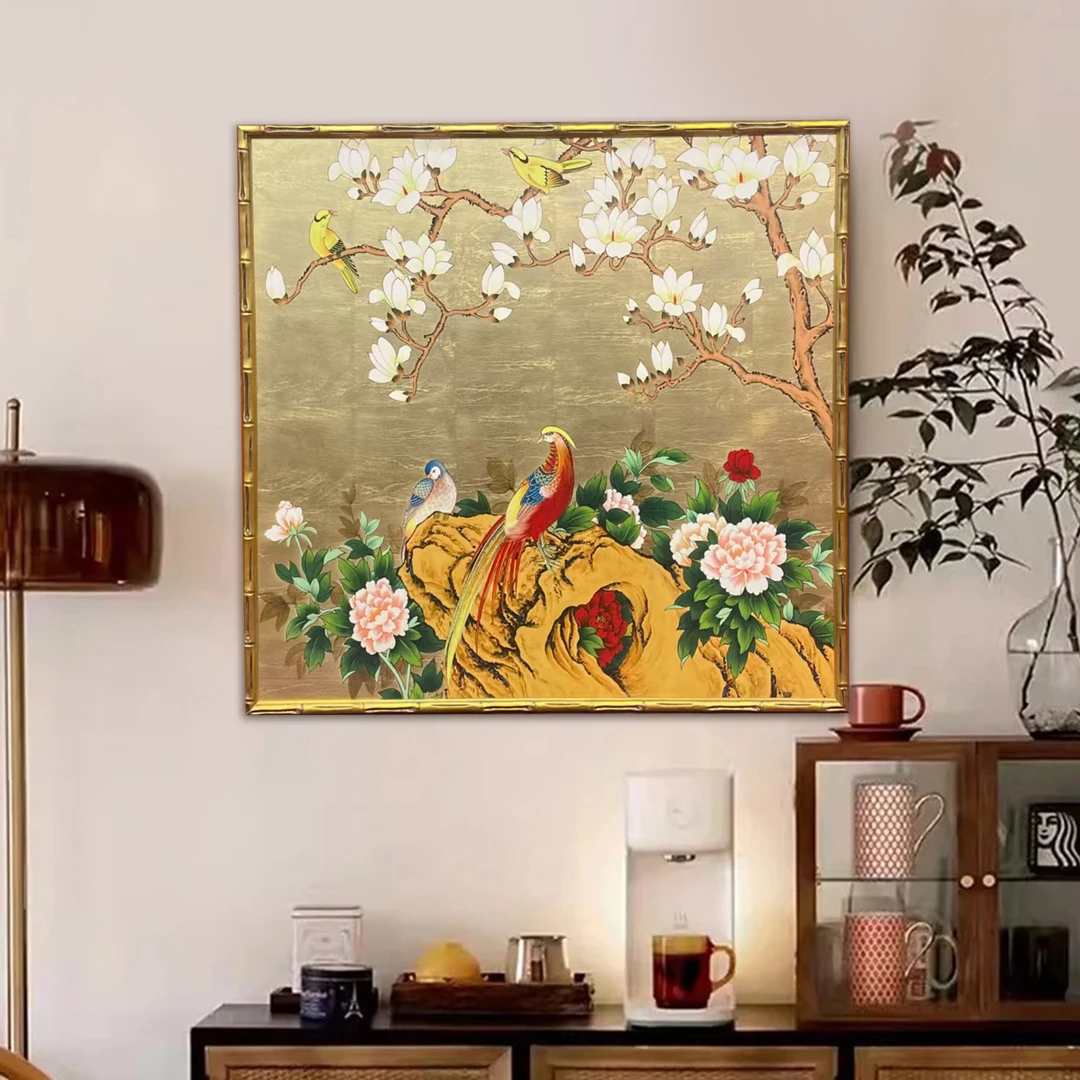 TS165 中式挂画 80*80cm