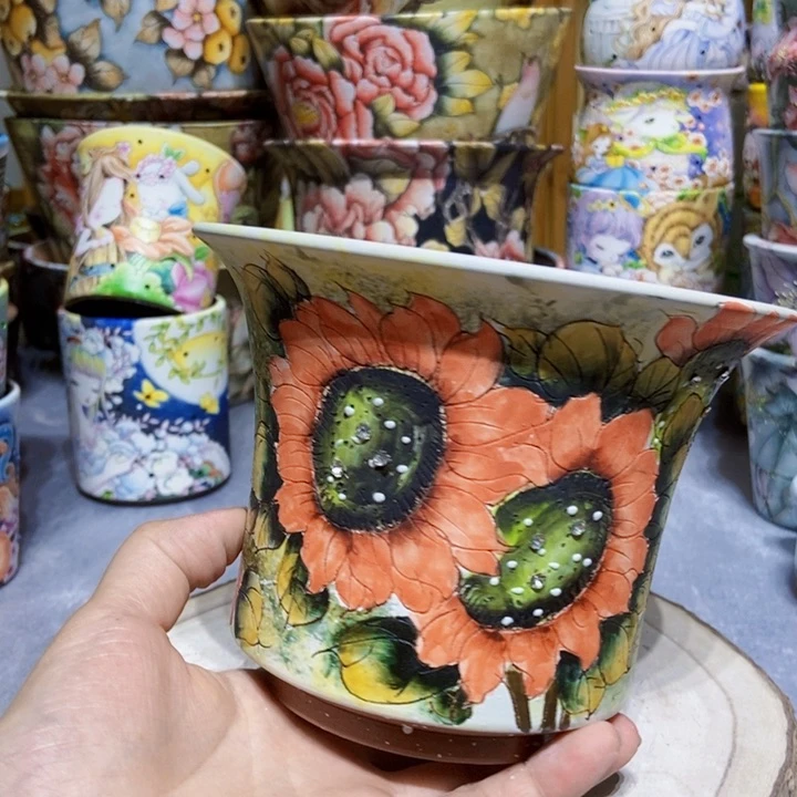 景德镇艺术手绘作品