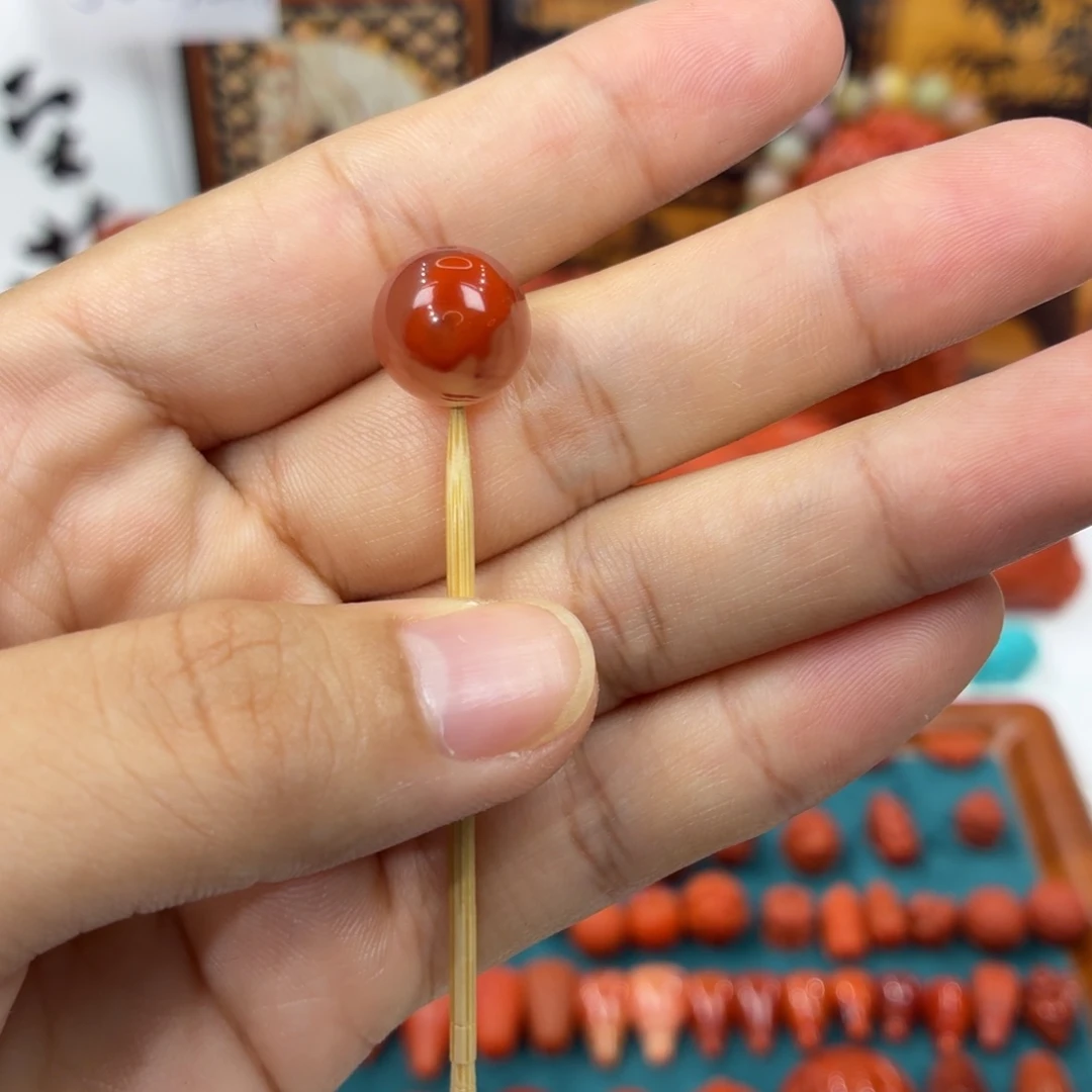 南红玛瑙合金颈饰11.6mm