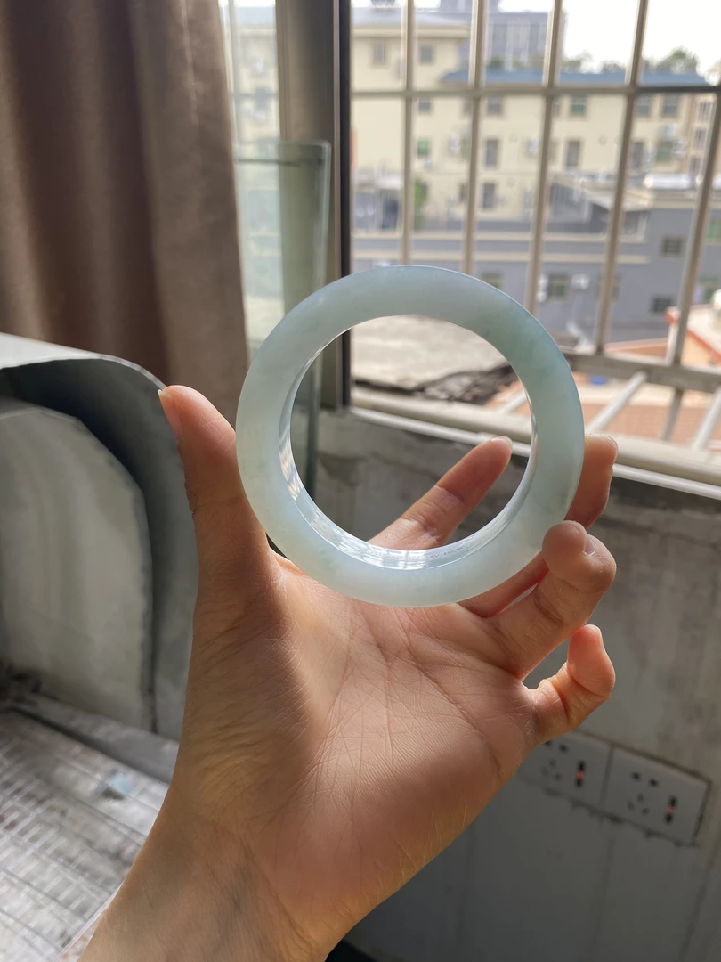 纯天然缅甸翡翠A货手镯