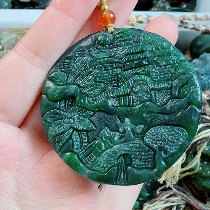 和田玉把件未镶嵌