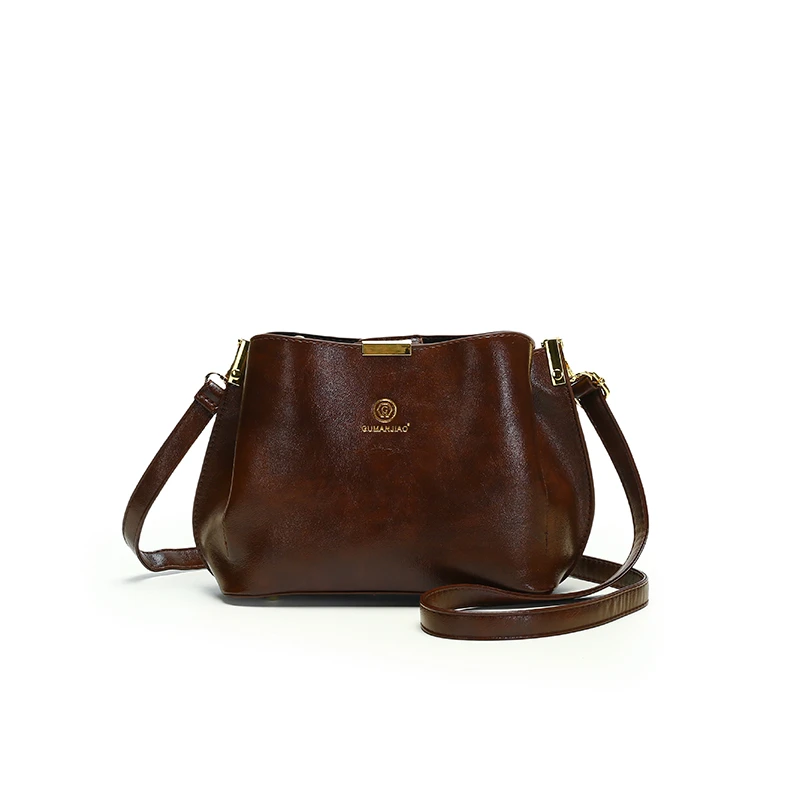 【长24宽12高18】新款时尚水桶斜挎包女士妈妈包