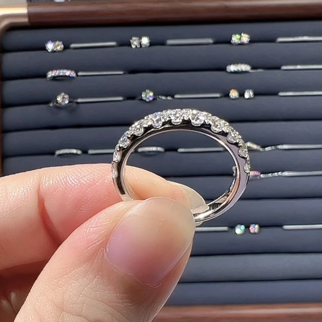 实验室培育钻石 0.997CT 时尚排戒百搭经典