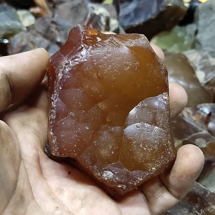 玛瑙/玉髓原石未镶嵌上***.