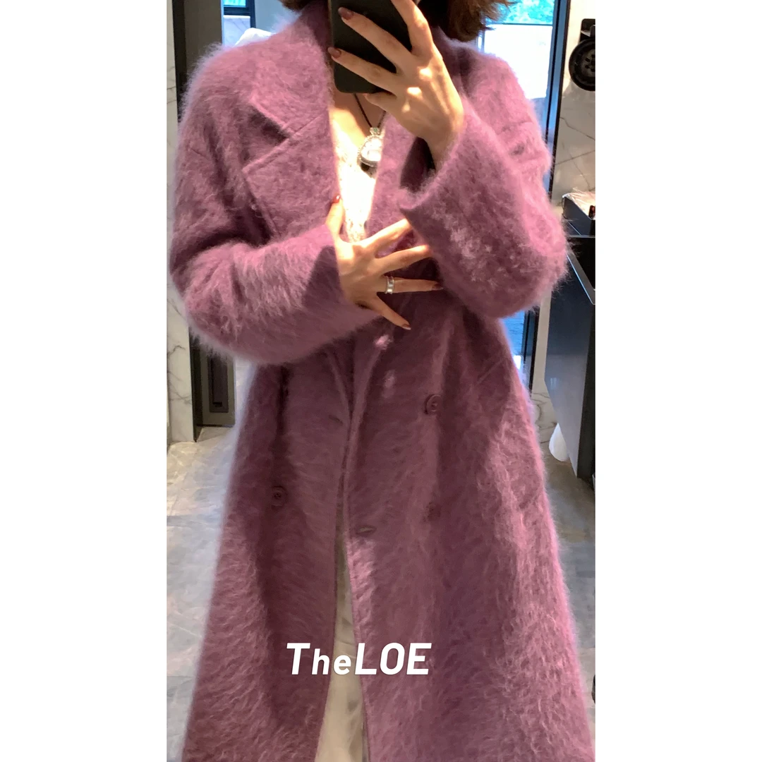 TheLOE/【万人团喜马拉雅羊绒拉绒大衣】大衣#LE-Z209#LE-Z201