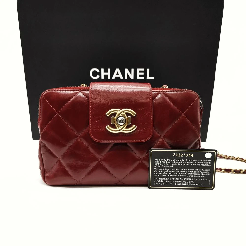 元品奢选/95新/香奈儿/斜挎包/SN-X498234