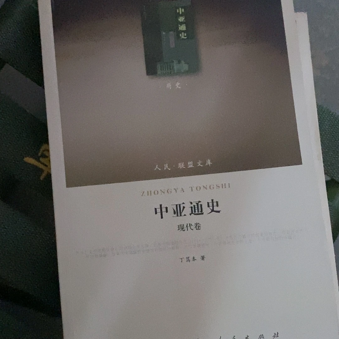 瑕疵  中亚通史  现代卷