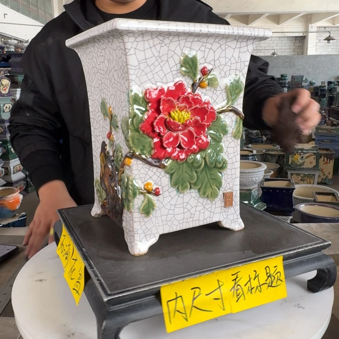 。一风堂石湾花盆 内16*25