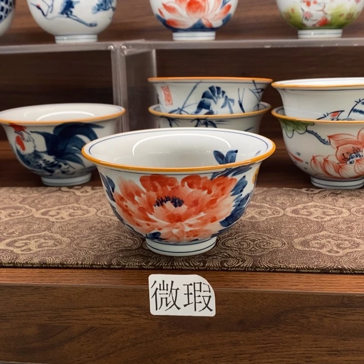 釉下老陶泥手工绘制