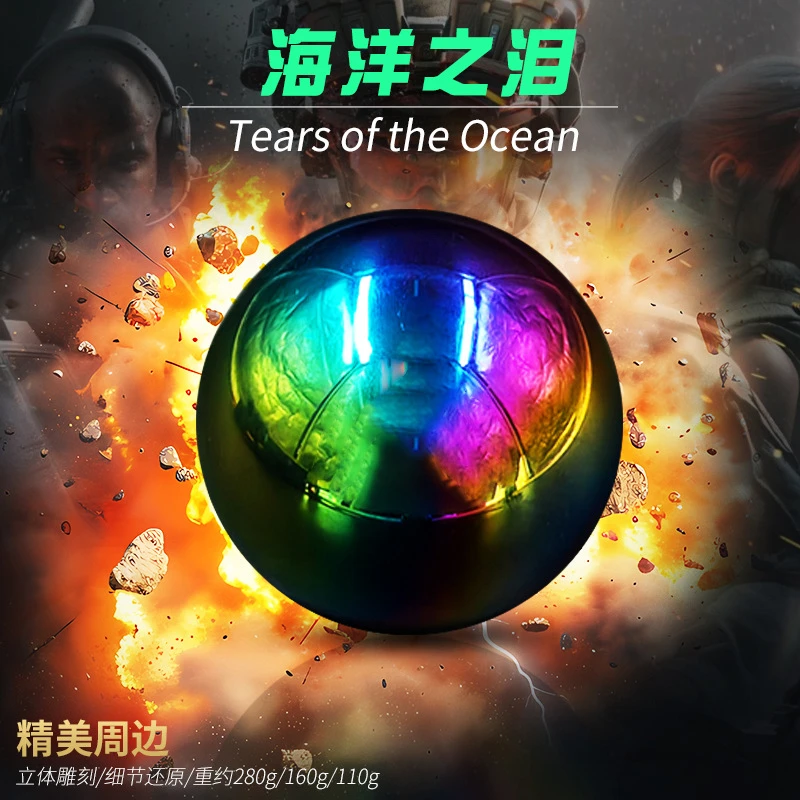 三角洲行动周边 海洋之泪大红 1:1 道具摸金模型周边典藏版收藏品