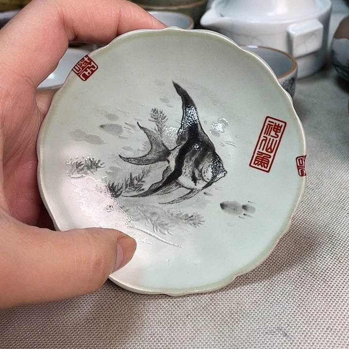 壶老段烧陶瓷茶器