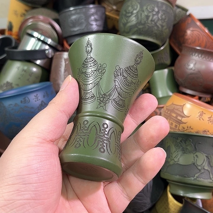 茶杯紫砂全手工紫砂主人杯