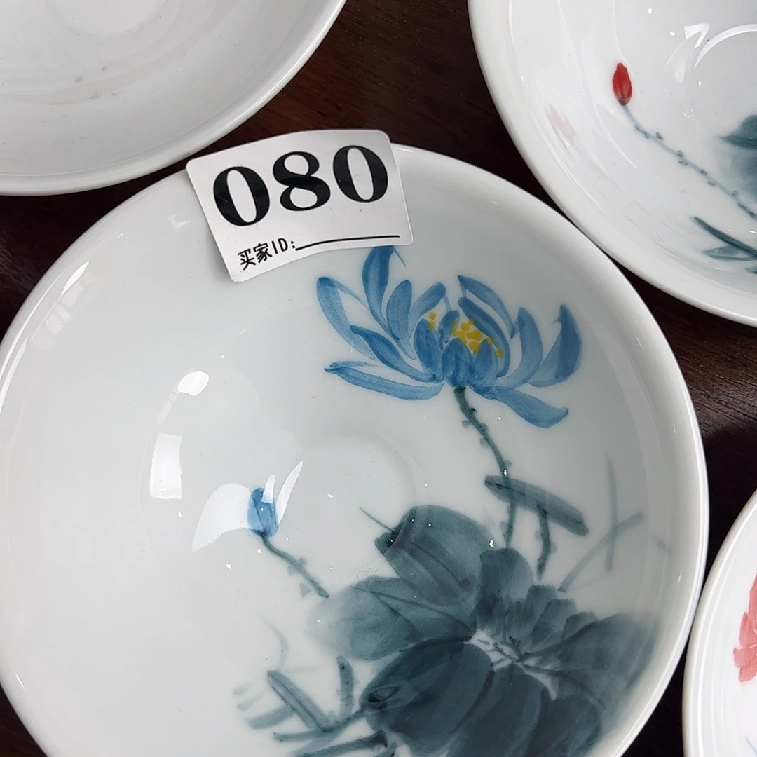 瓷片景德镇陶瓷手工手绘制作